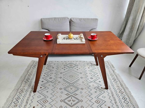 4-in-1-solid-wood-transformer-table-adjustable-height-expandable-dining-coffee-table-phohto1