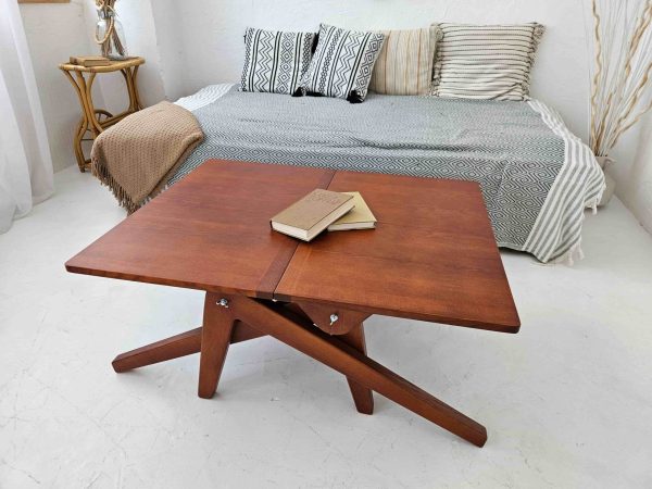 4-in-1-solid-wood-transformer-table-adjustable-height-expandable-dining-coffee-table-phohto7