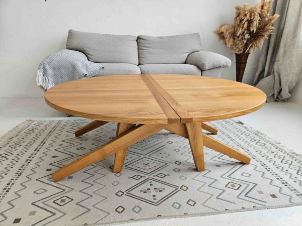 6-in-1-round-folding-transformer-table-adjustable-height-expandable-natural-wood-coffee-dining-table-with-extensions-photo2