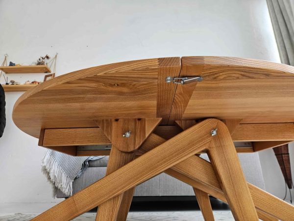 6-in-1-round-folding-transformer-table-adjustable-height-expandable-natural-wood-coffee-dining-table-with-extensions-photo4
