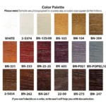 Color Palette Table