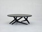 Black Round Dining Table