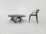 Black Round Dining Table