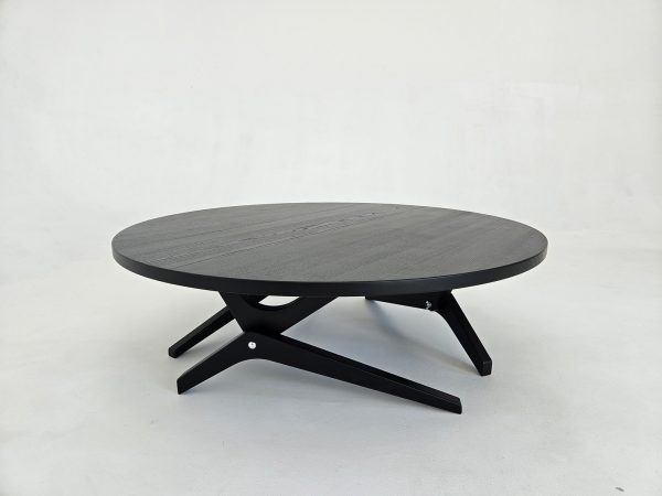 Black Round Dining Table