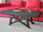 Wooden Game Table with Storage Drawers