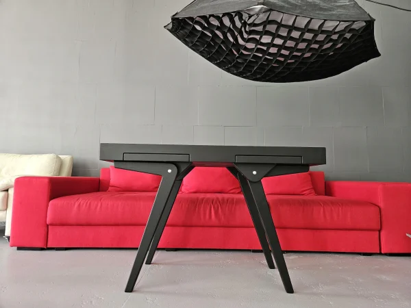 Wooden Game Table with Storage Drawers