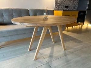 Oval Extendable Dining Table Transformer