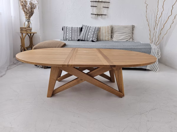 Round Transformable Dining Table