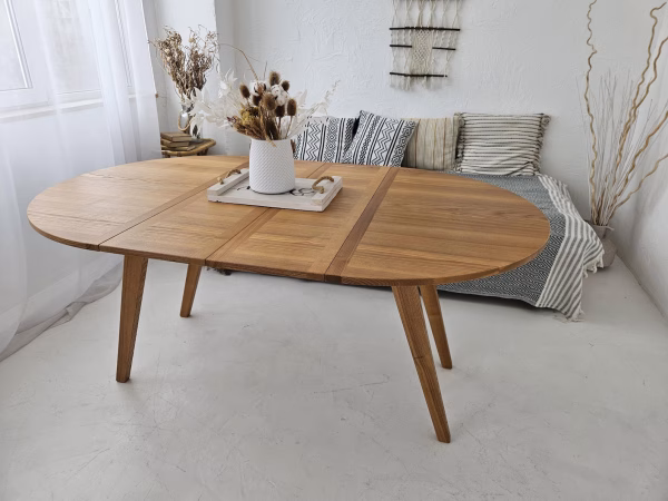 Round Transformable Dining Table