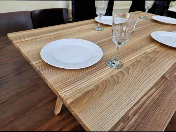 Solid Wood Transformer Table 4in1