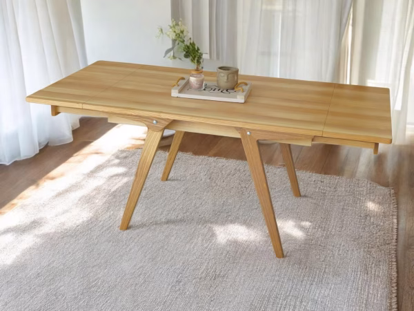 Solid Wood Transformer Table 4in1
