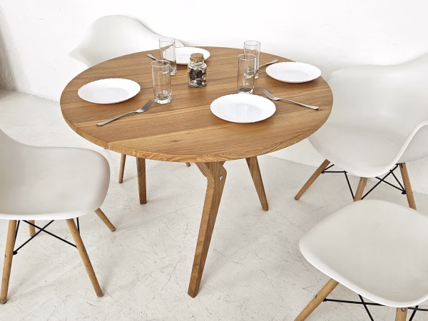 Adjustable Solid Wood Transformer Table